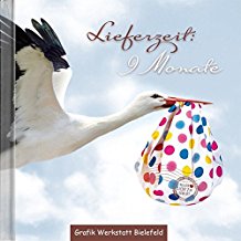 Lieferzeit 9 Monate - Geschenkbuch Geburt