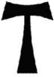 Symbol Taukreuz T-Kreuz