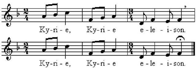 Kyrie Evangelisches Gesangbuch 178.12 Noten