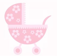 Kinderwagen pink